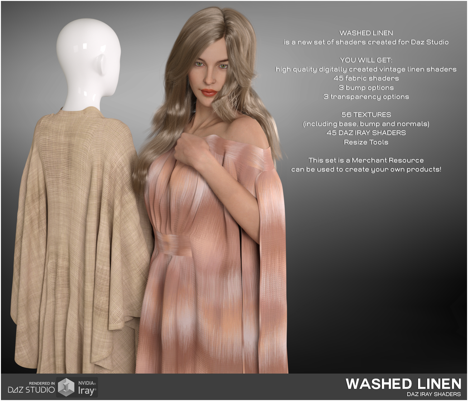 Daz Iray - Washed Linen by N/A