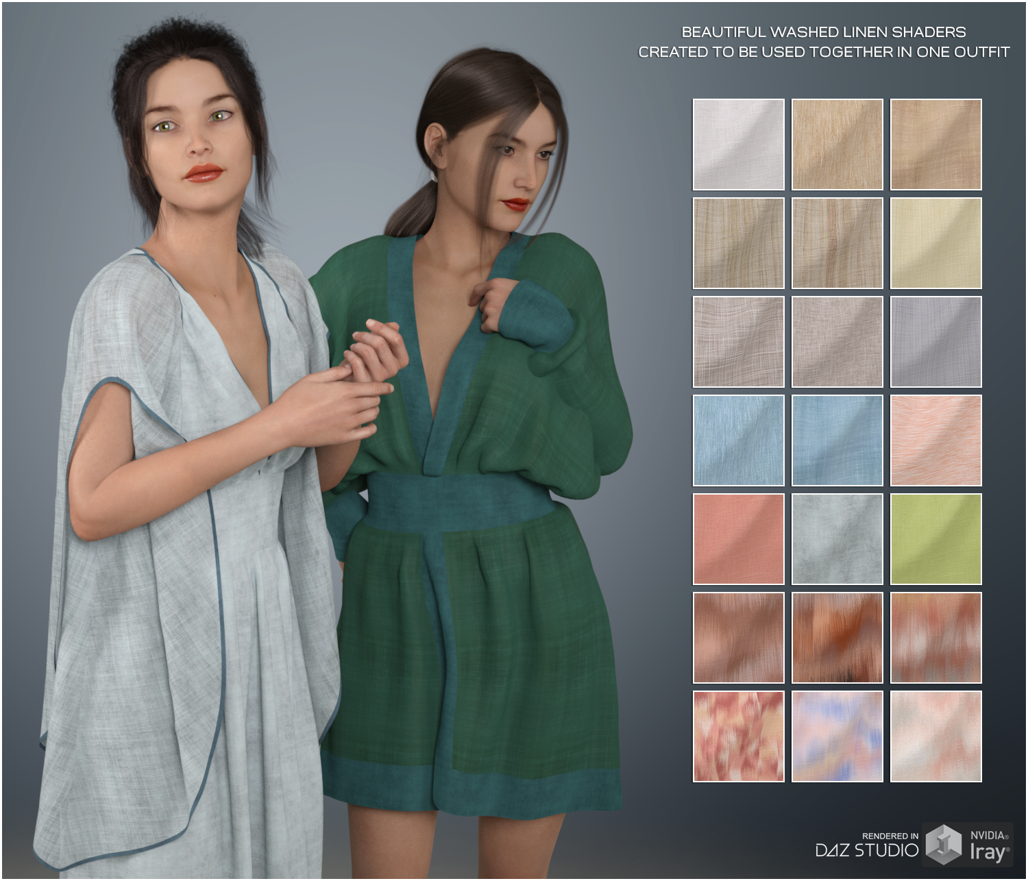 Daz Iray - Washed Linen by N/A