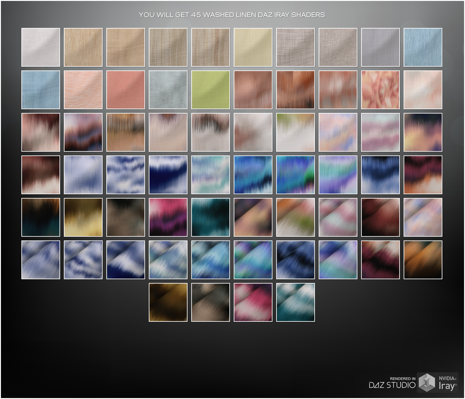 Daz Iray - Washed Linen by N/A
