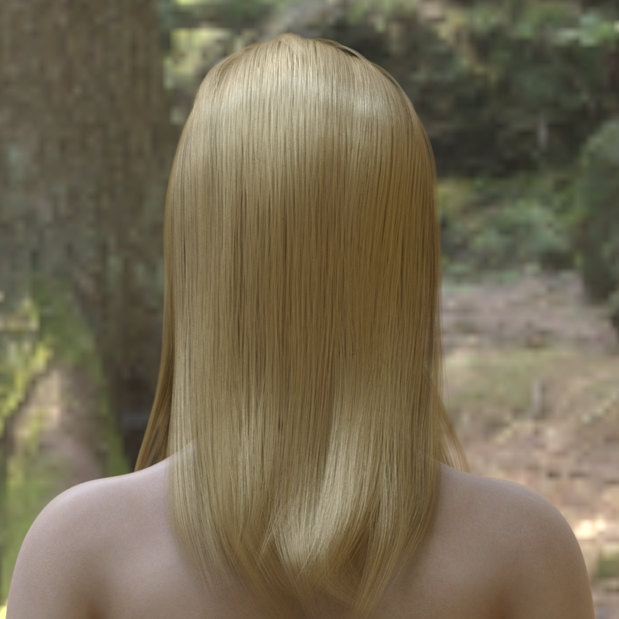 SE Hair for Genesis 8 and 8.1 Female by N/A