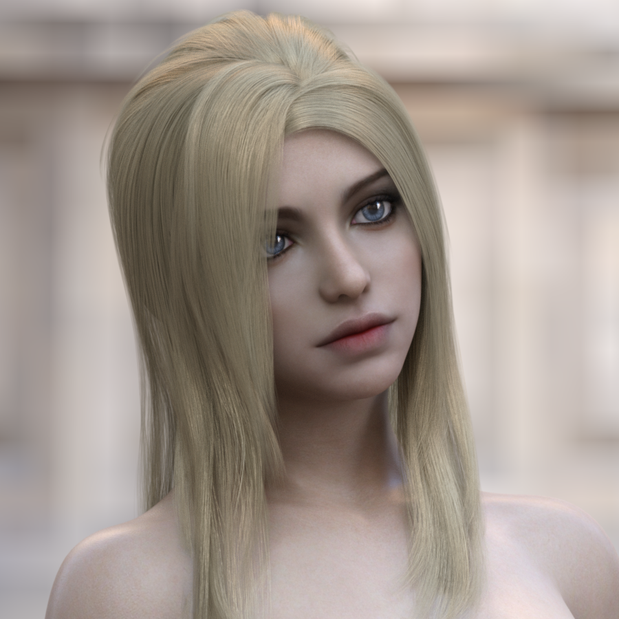 SE Hair for Genesis 8 and 8.1 Female by N/A