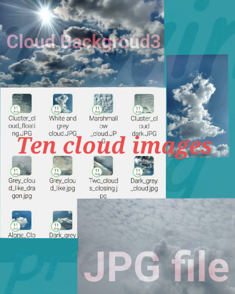 Cloud Background 3 by N/A