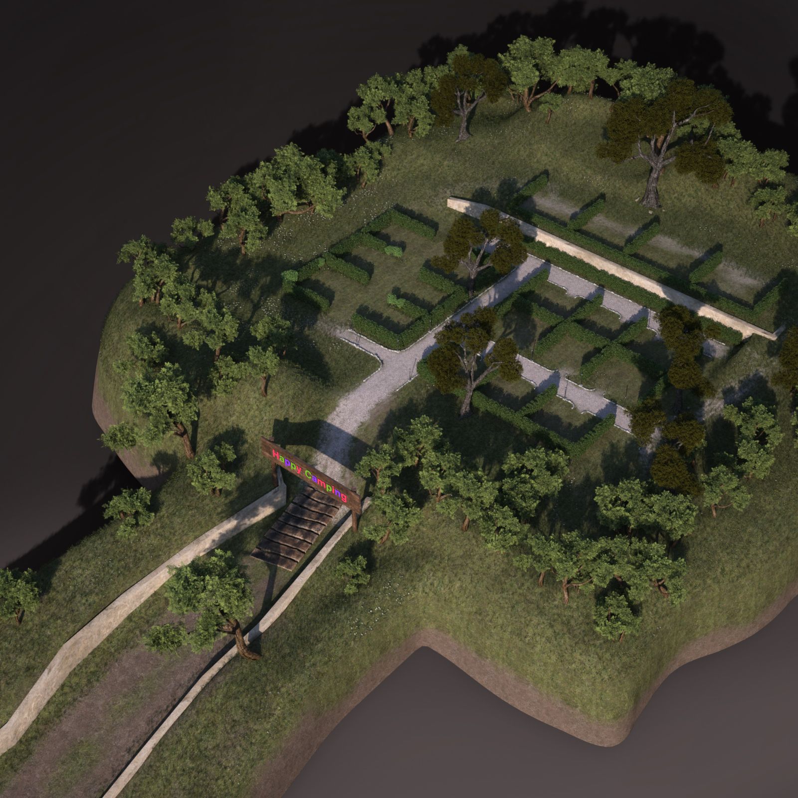 Camping Ground Construction Kit by N/A