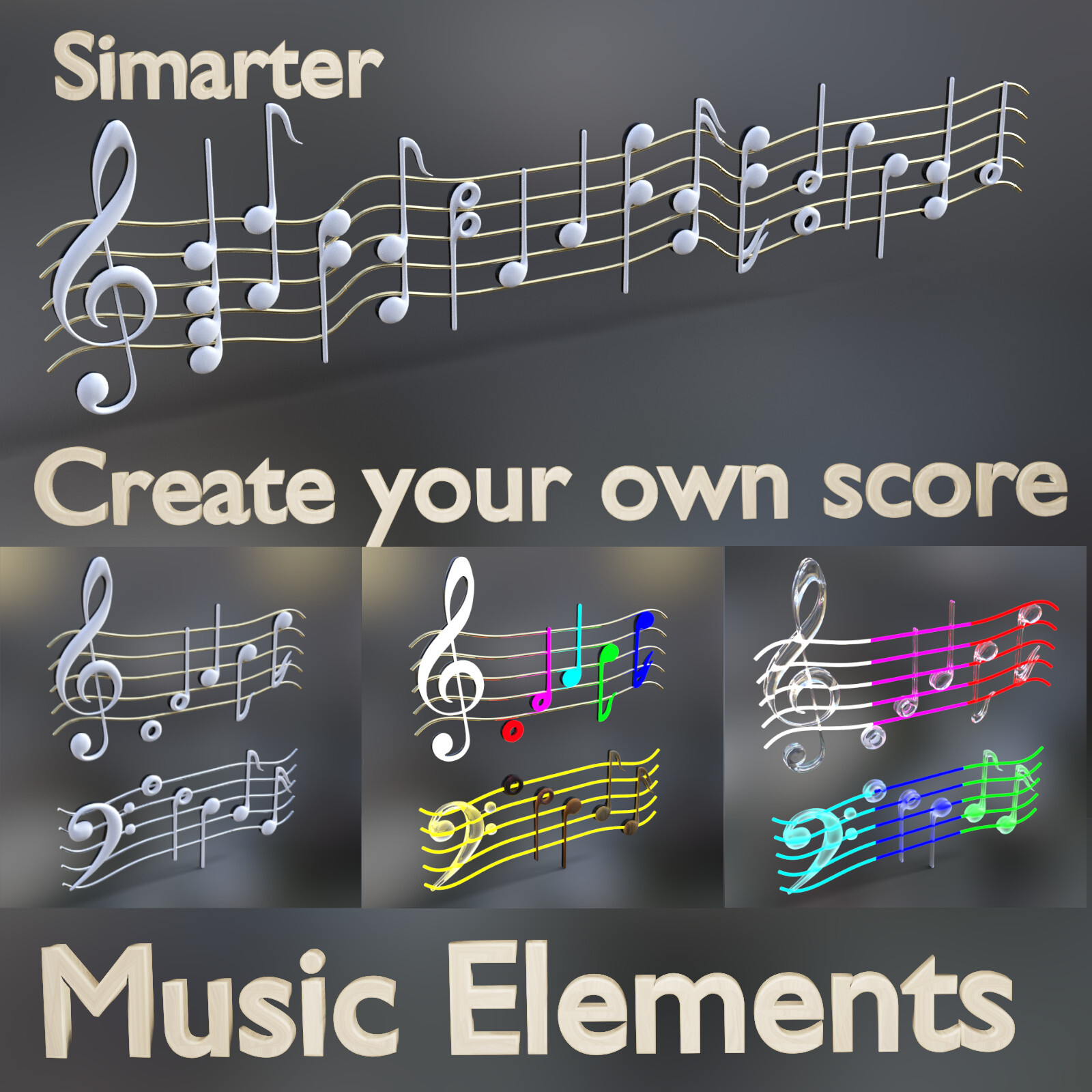 Simarter Musical Elements by N/A