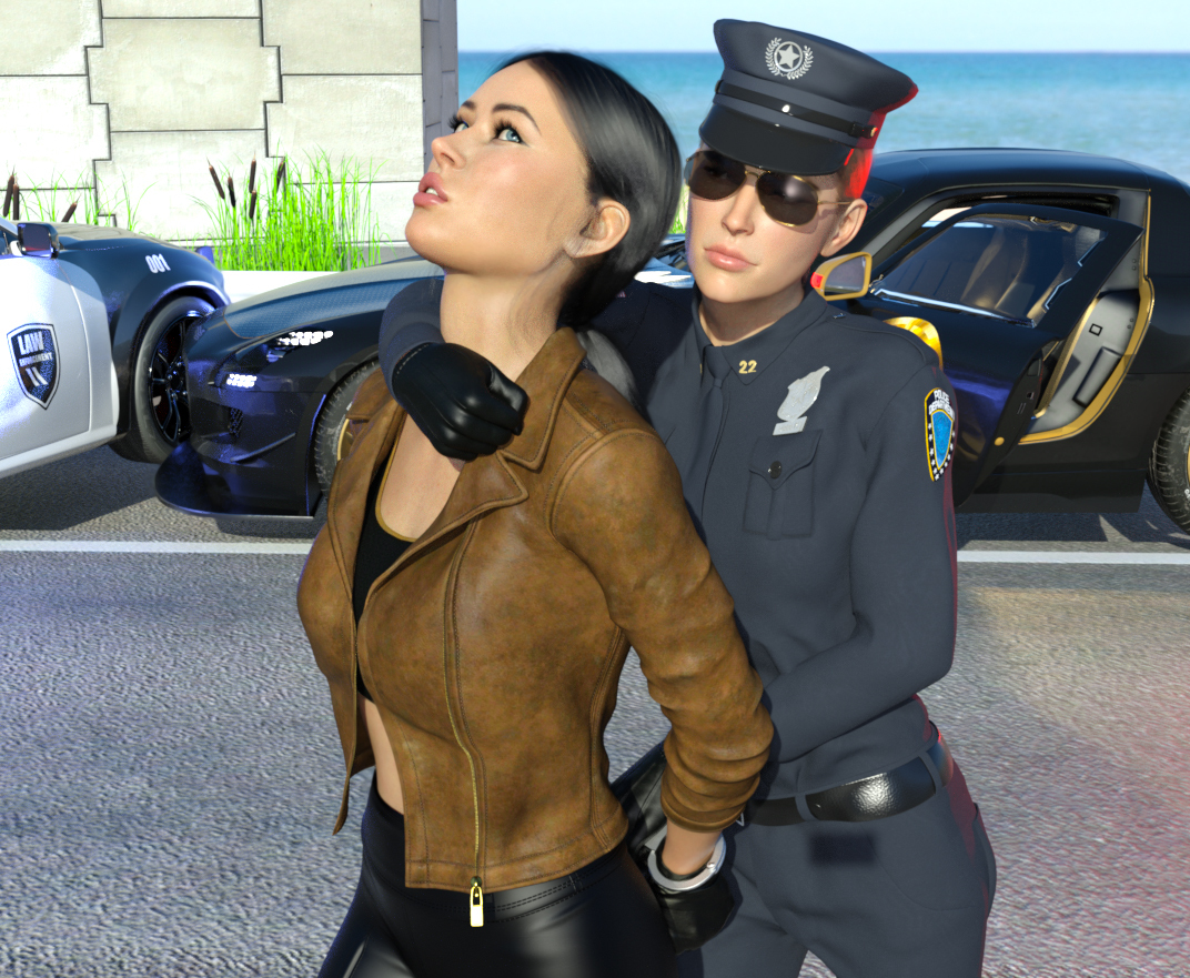 Handcuffed Pose Pack for Genesis 8 and 8.1 Females by N/A