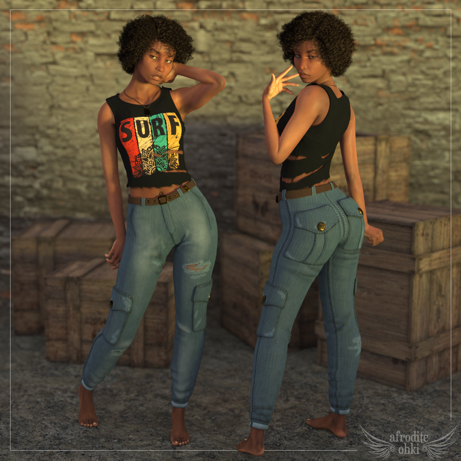 Street Combat for La Combat Clothes by N/A