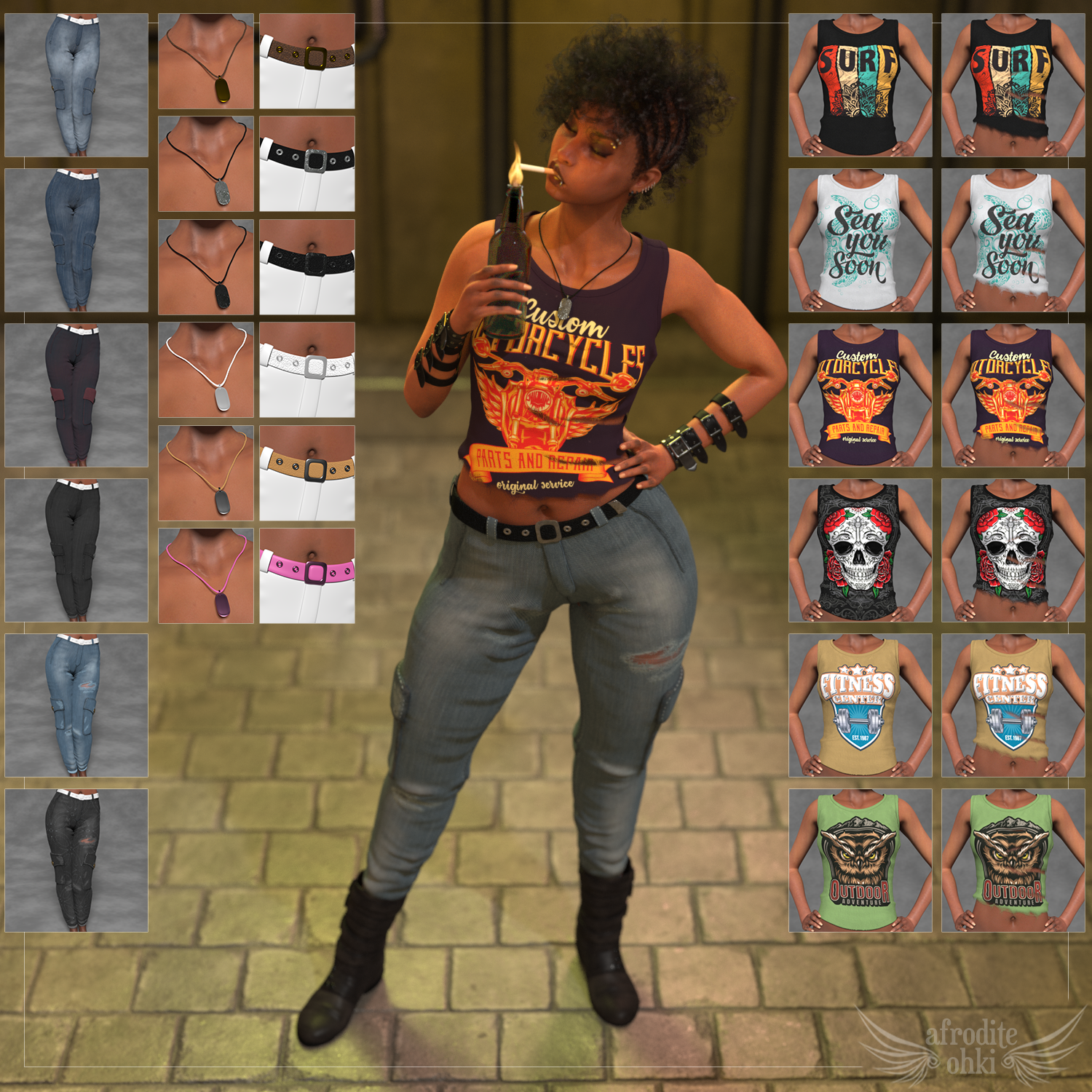 Street Combat for La Combat Clothes by N/A