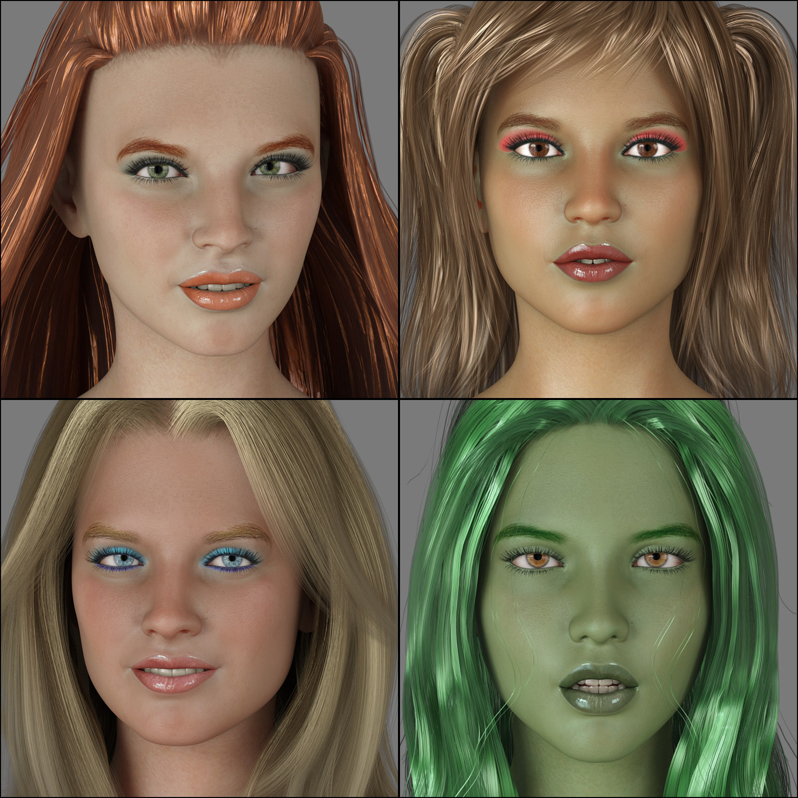 Exnem Skin Type 1 for Genesis 8.1 Female by N/A