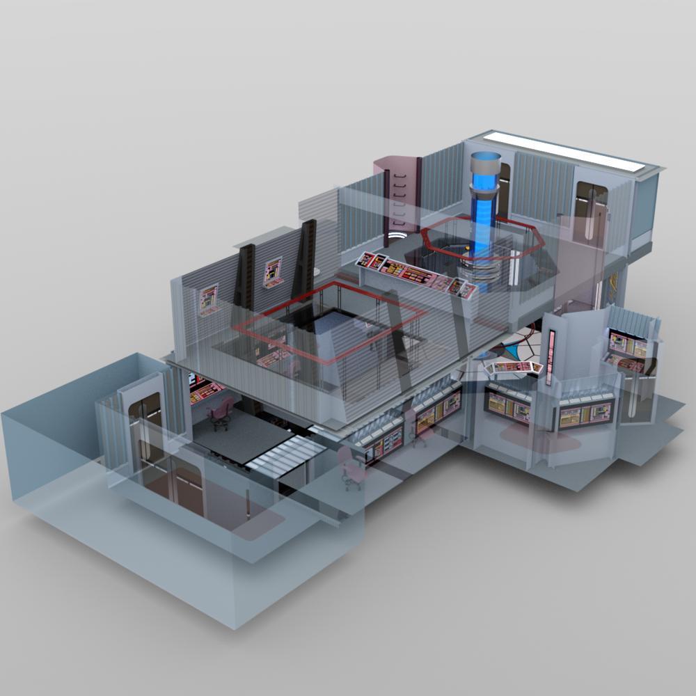 Starship Engineering Room 3 (for DAZ Studio) by N/A