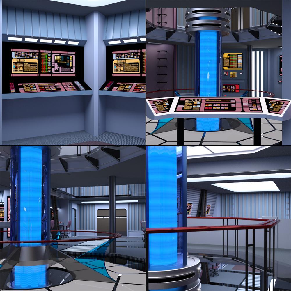 Starship Engineering Room 3 (for DAZ Studio) by N/A