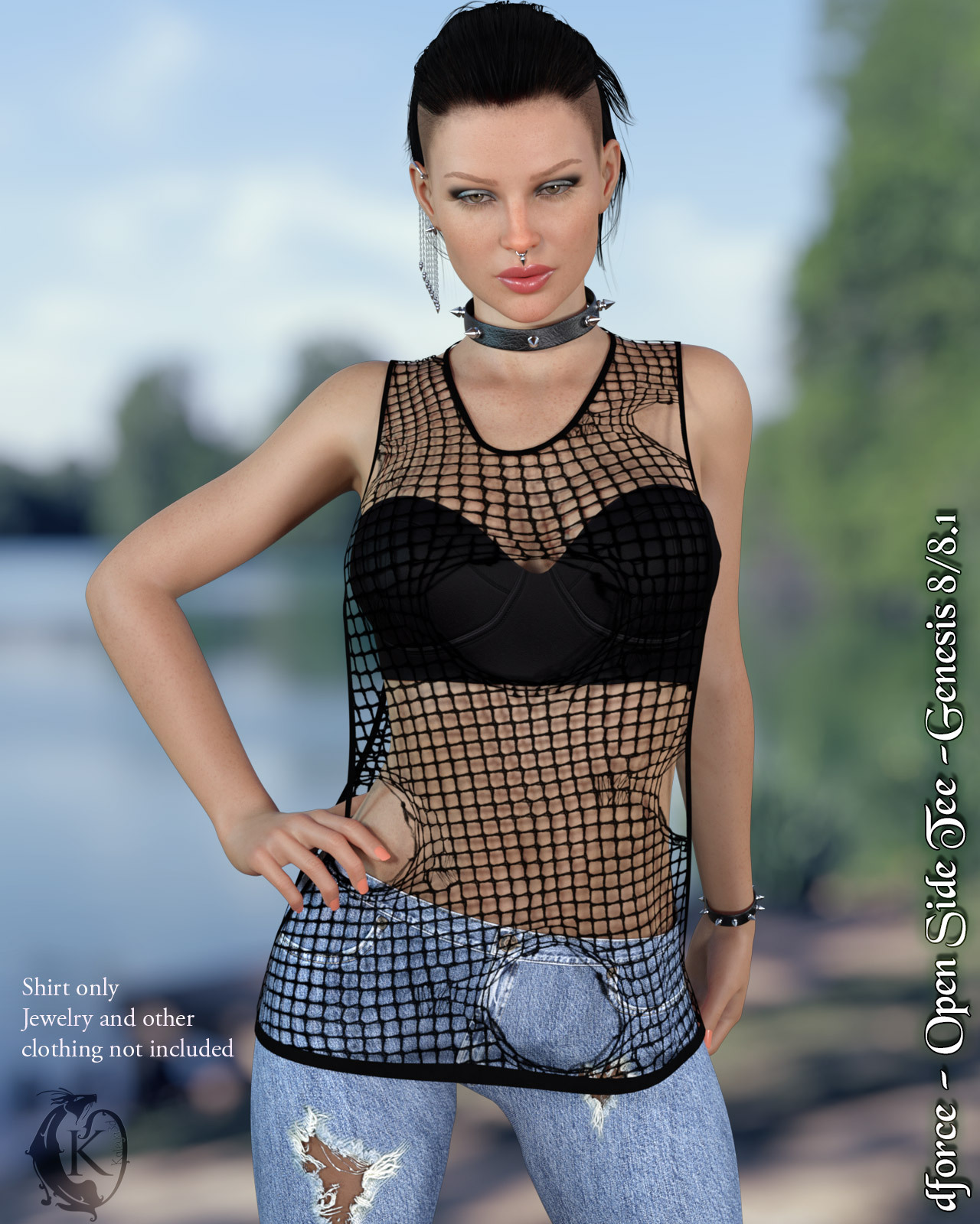 dforce - Open Side Tee - Genesis 8 by N/A