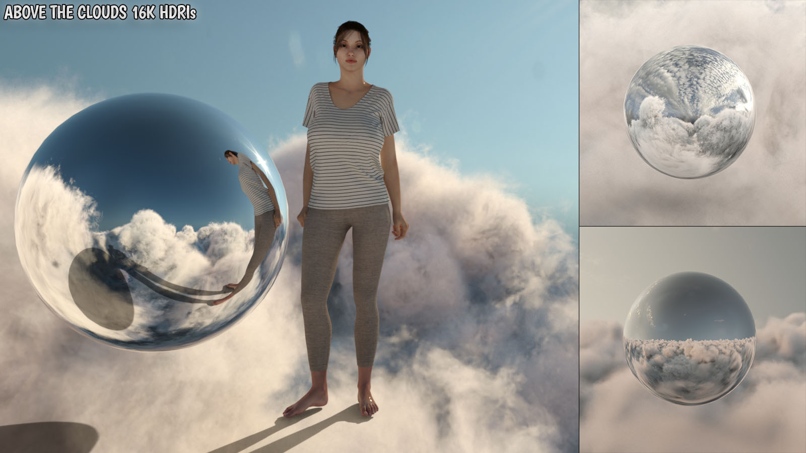 Moving Above The Clouds 16K HDRIs by N/A