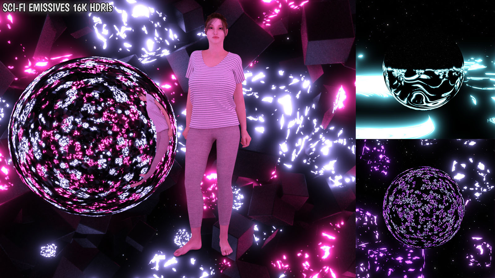 Sci-Fi Glows 16K HDRIs by N/A