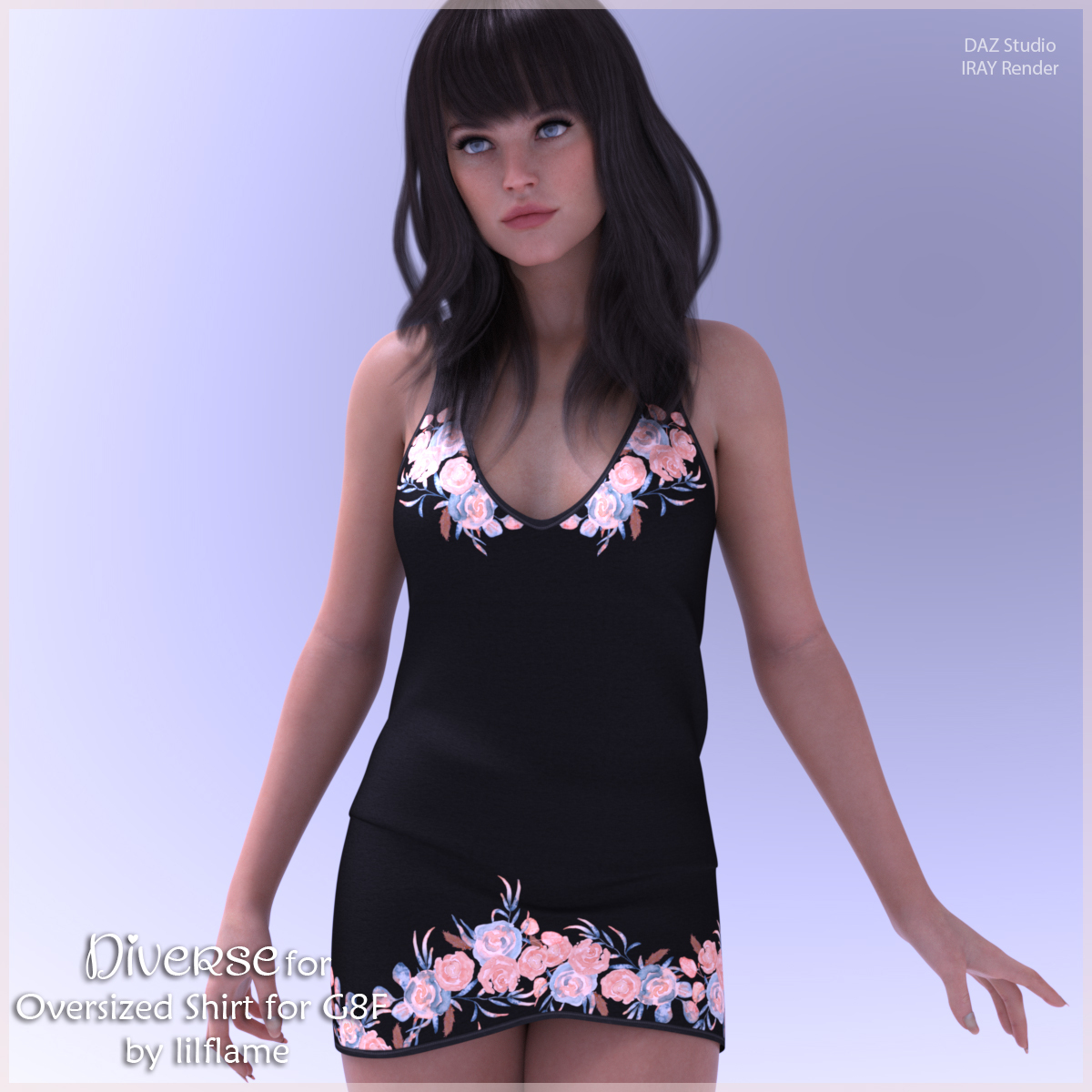Diverse for Oversized Shirt for G8F by N/A