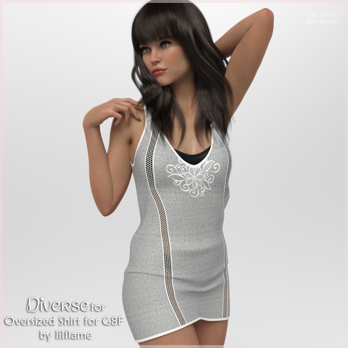 Diverse for Oversized Shirt for G8F by N/A