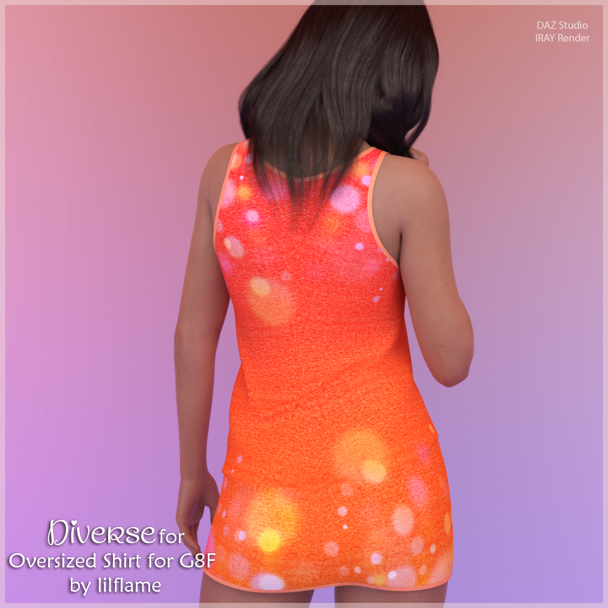 Diverse for Oversized Shirt for G8F by N/A