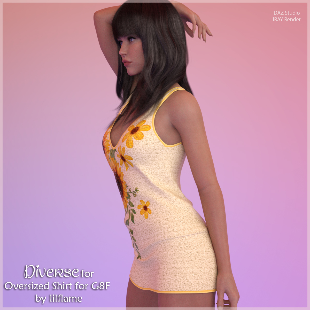 Diverse for Oversized Shirt for G8F by N/A
