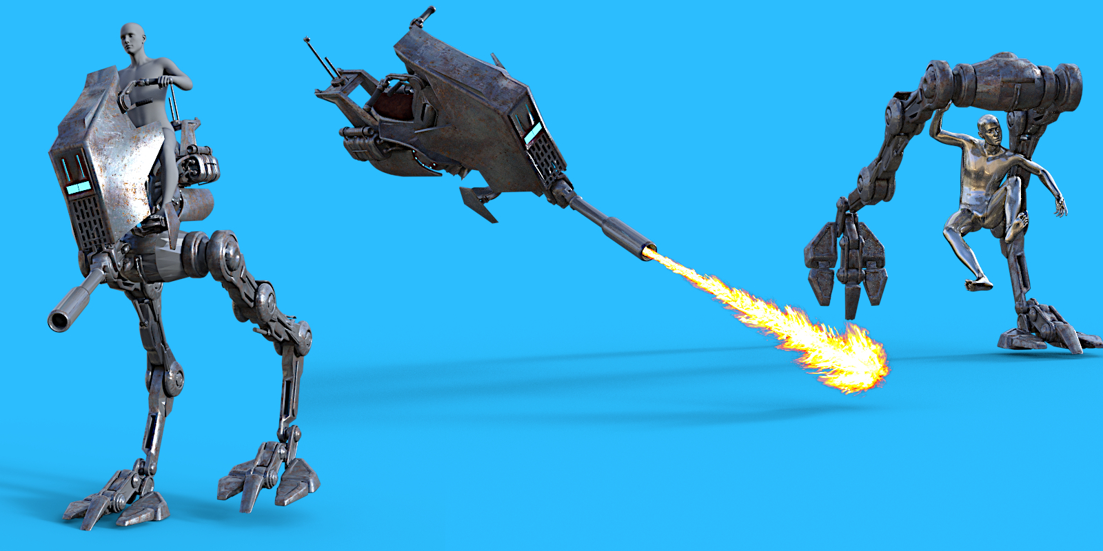 YAMAKI AT-ST Zombie Killer by N/A