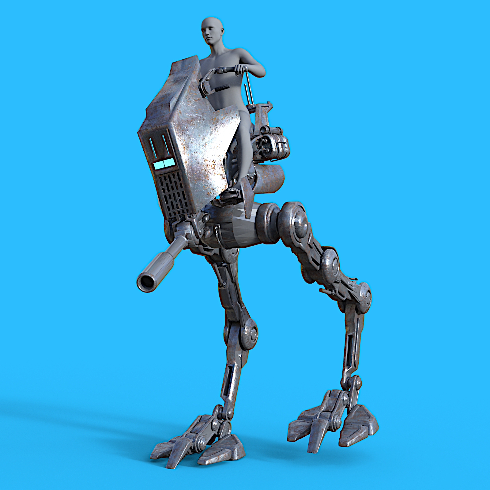 YAMAKI AT-ST Zombie Killer by N/A