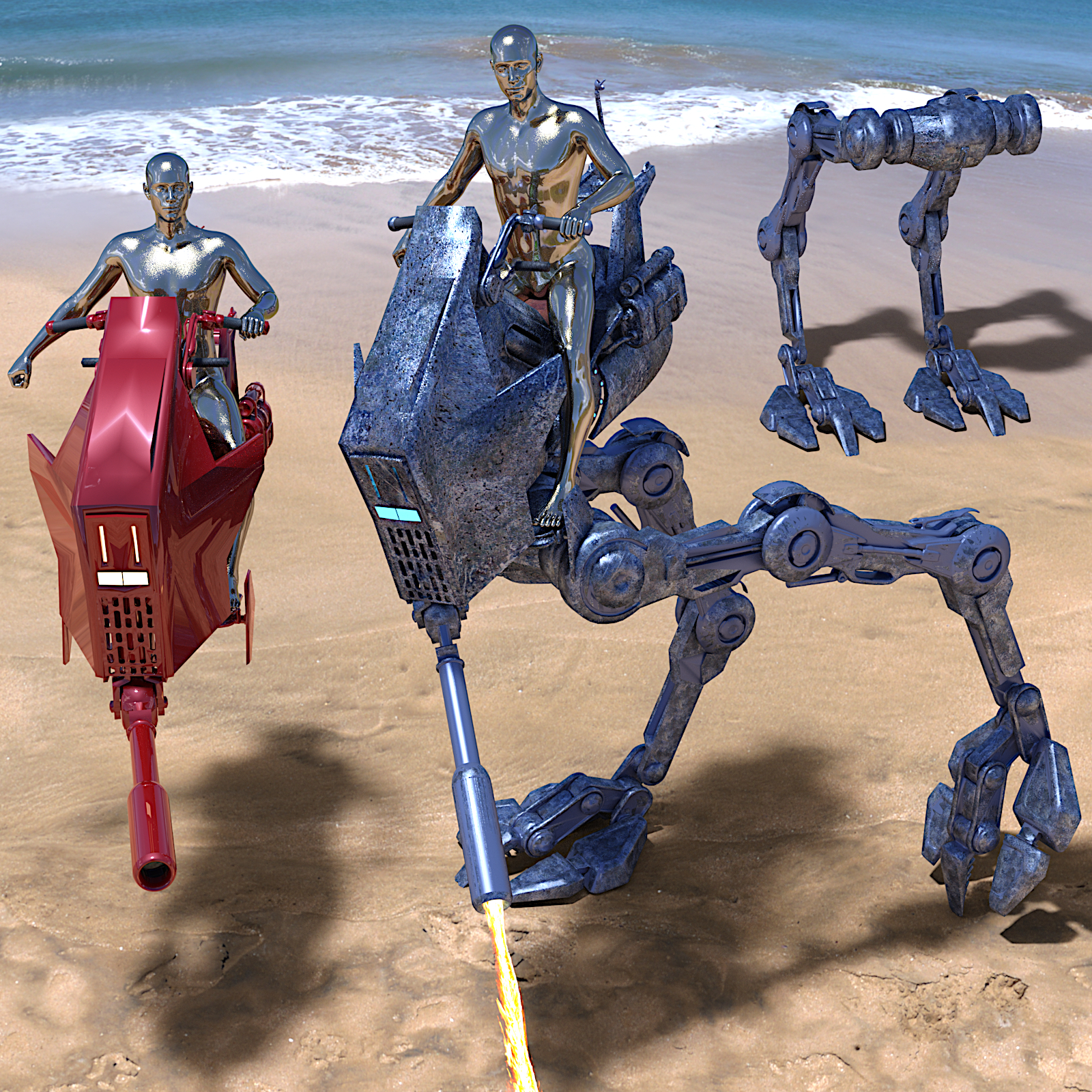 YAMAKI AT-ST Zombie Killer by N/A
