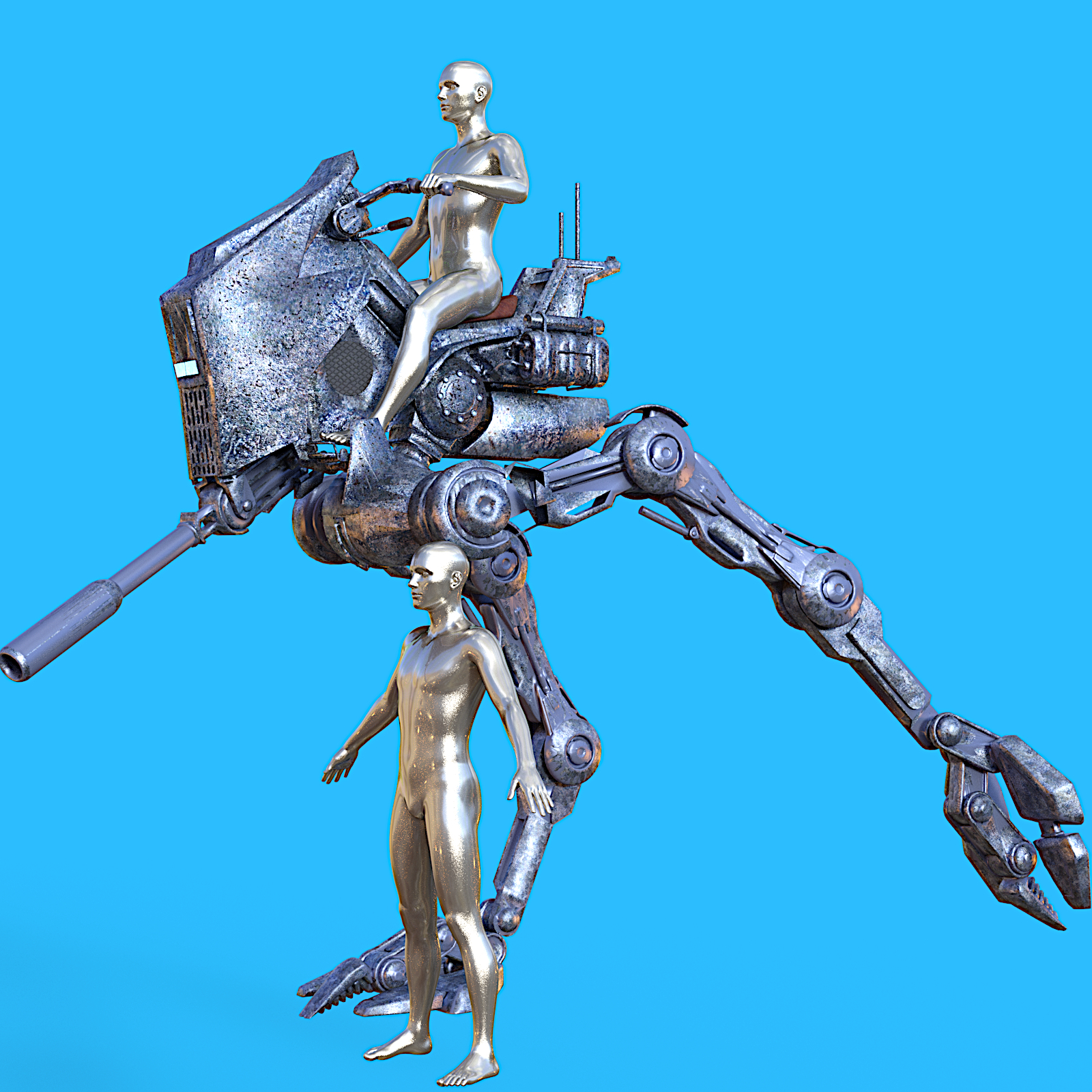 YAMAKI AT-ST Zombie Killer by N/A