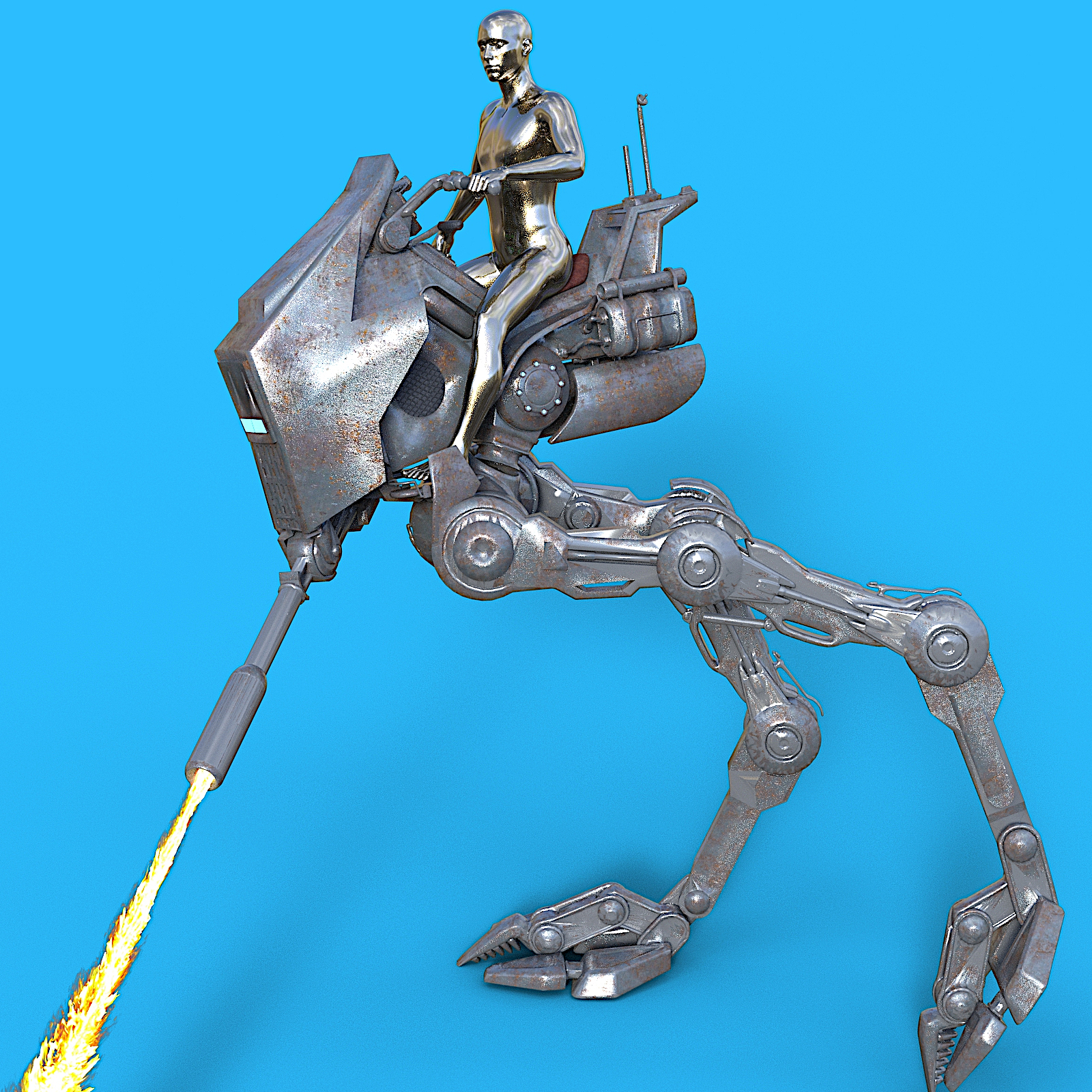 YAMAKI AT-ST Zombie Killer by N/A