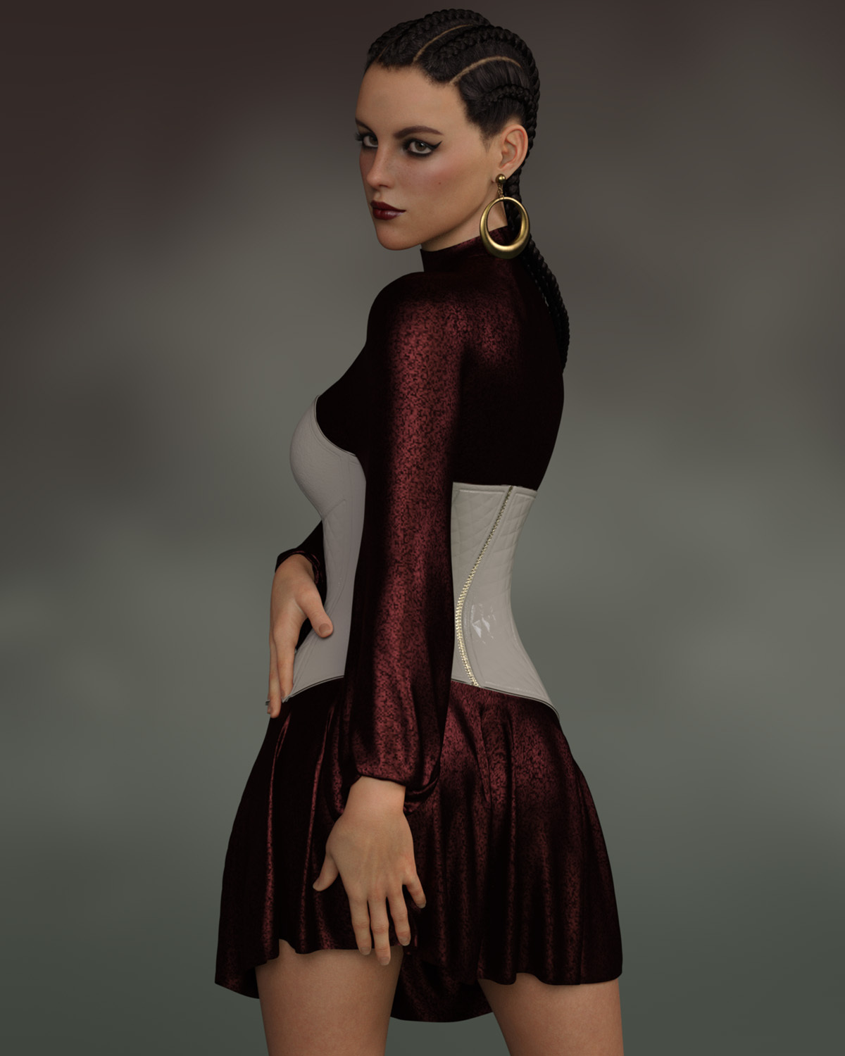 Voila dForce dress for Genesis 8 Females by N/A