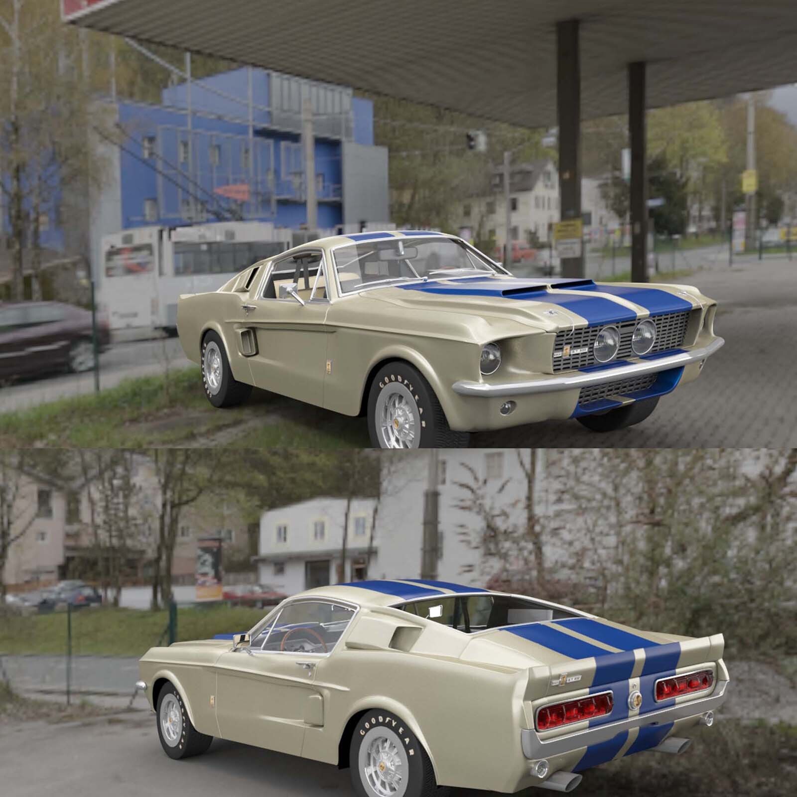 Shelby GT500 1967 - Extended License by N/A