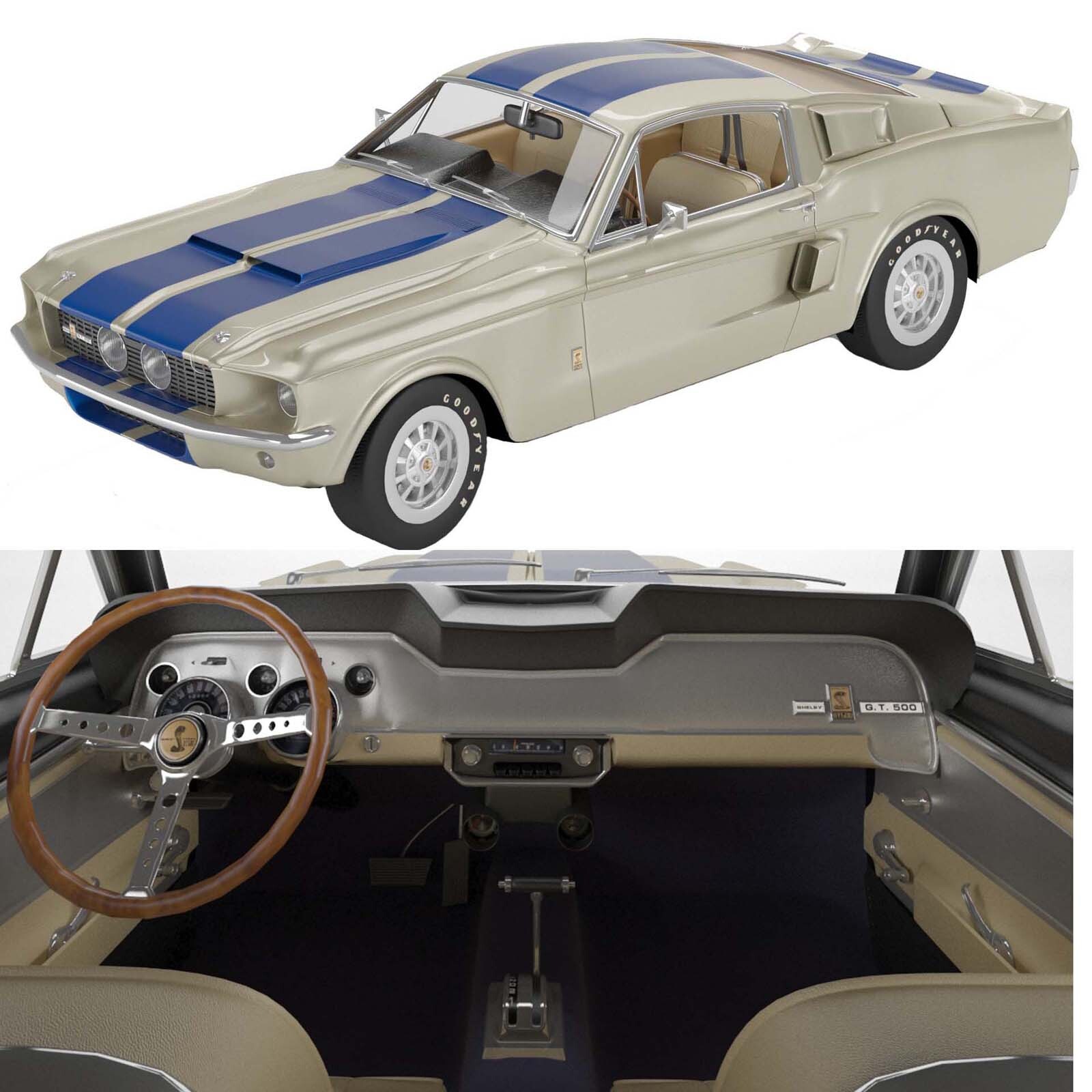 Shelby GT500 1967 - Extended License by N/A