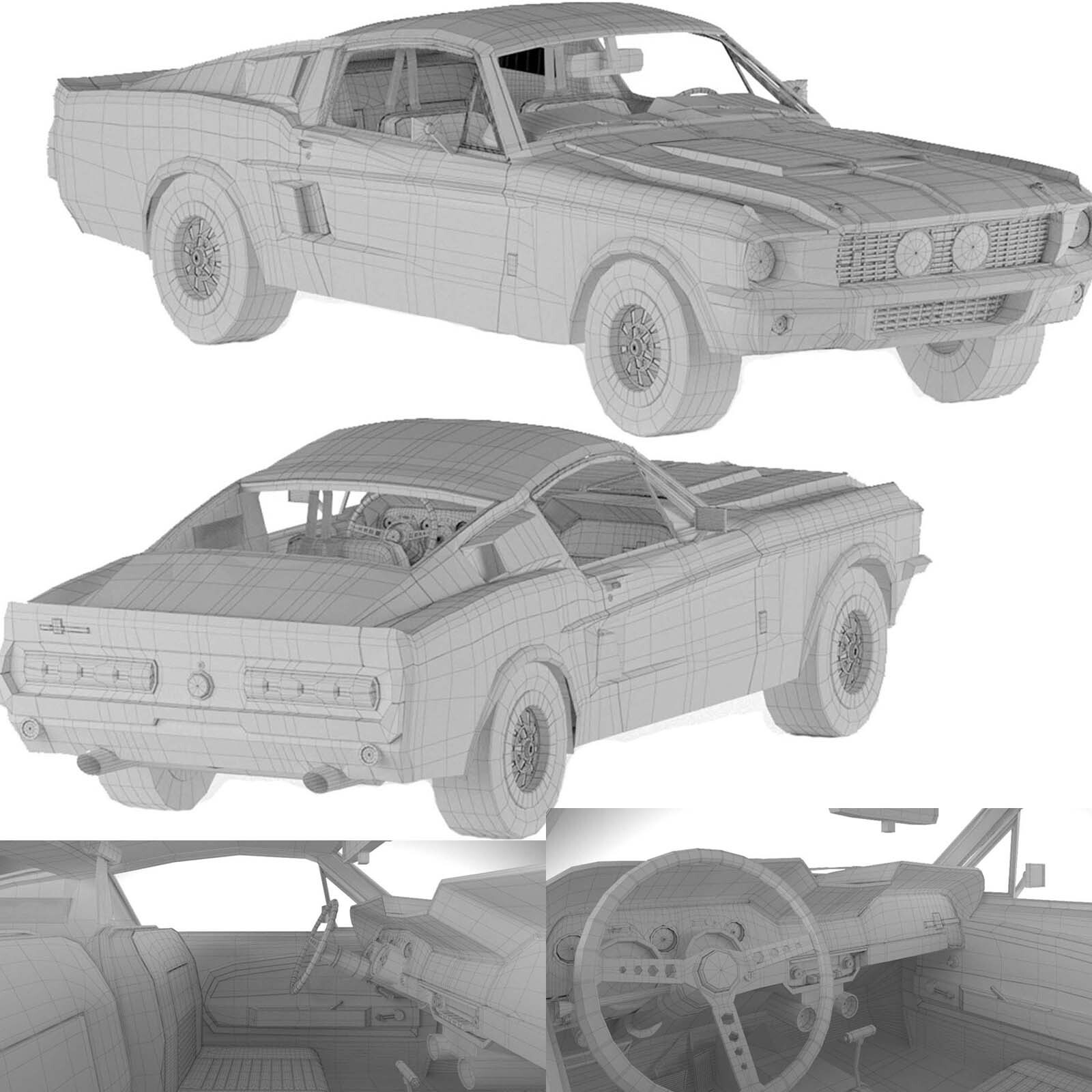 Shelby GT500 1967 - Extended License by N/A