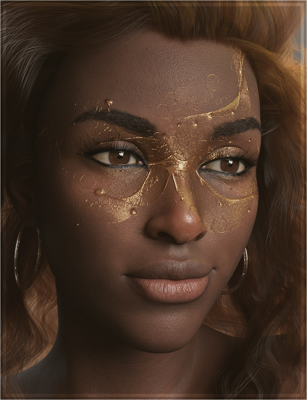 Art Deco Masks for Genesis 8 & Genesis 8.1 by N/A