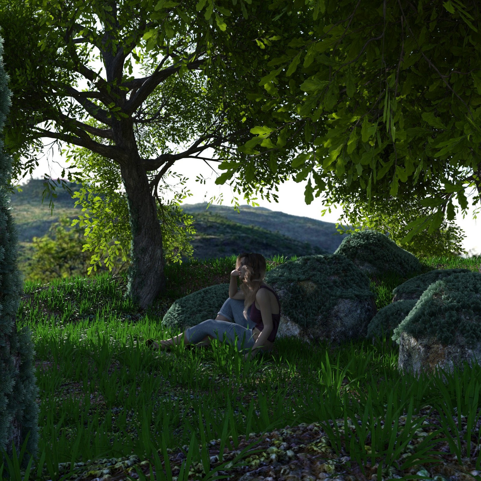 A Corner in the Forest by N/A