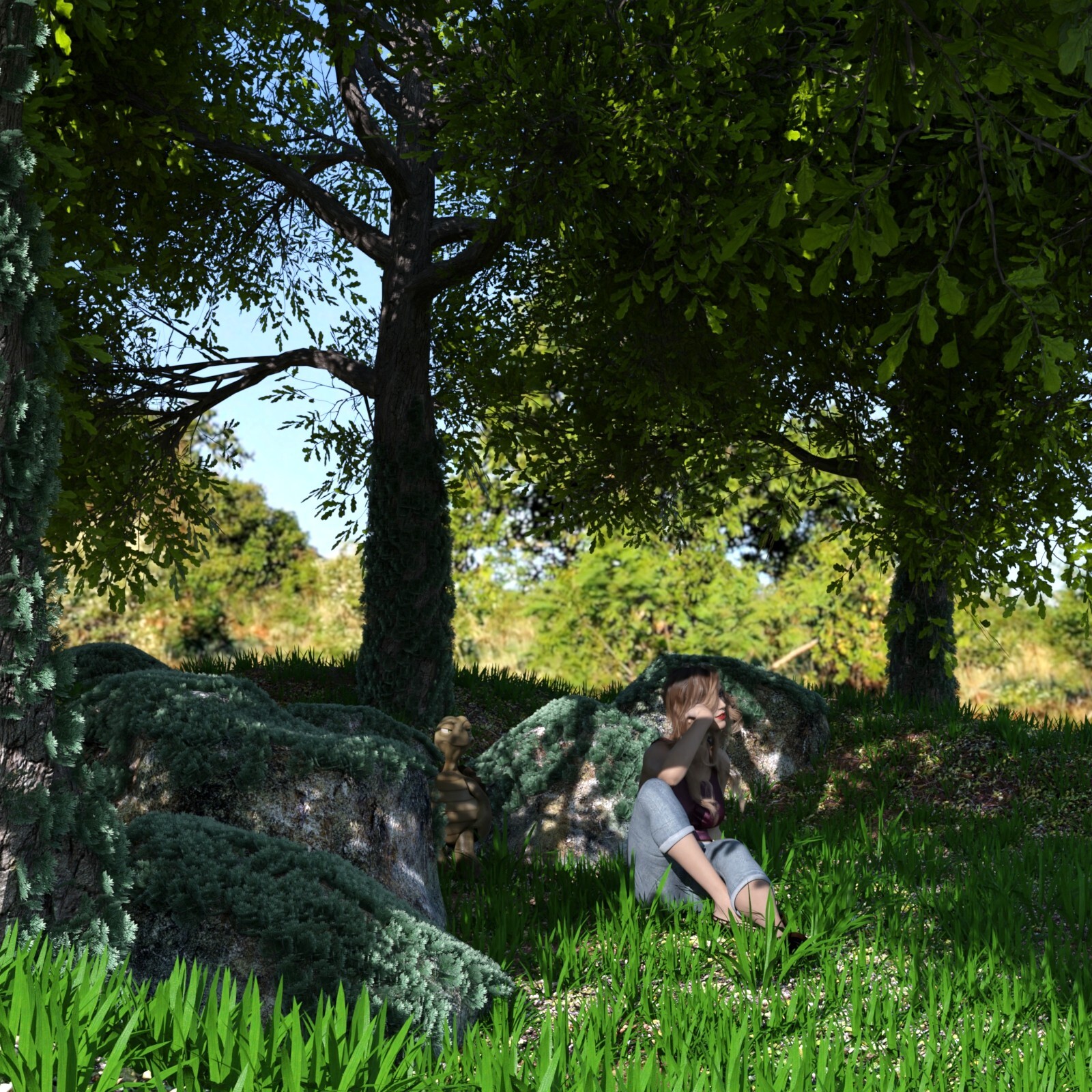 A Corner in the Forest by N/A