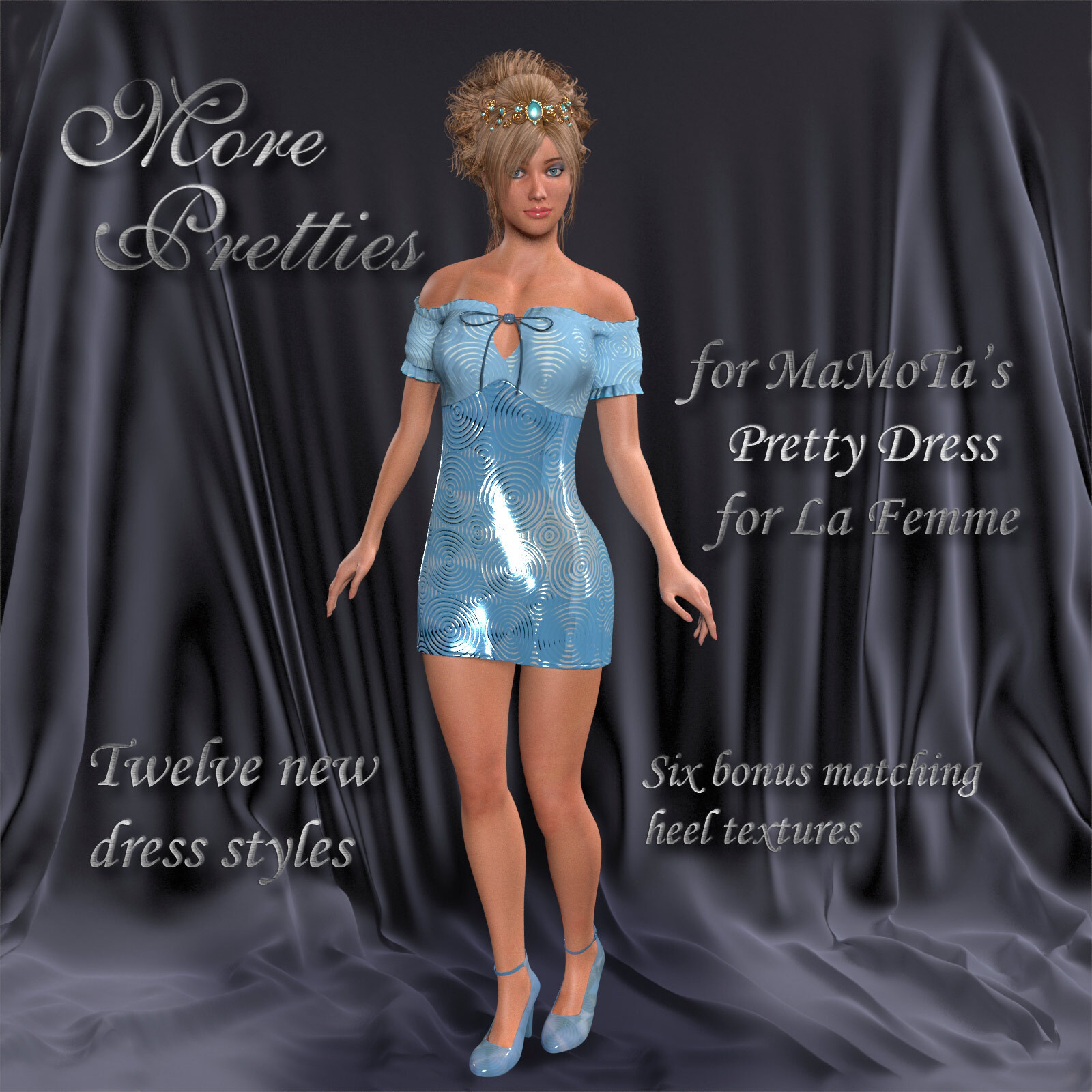More Pretties For Mamota's Pretty Dress For La Femme by N/A