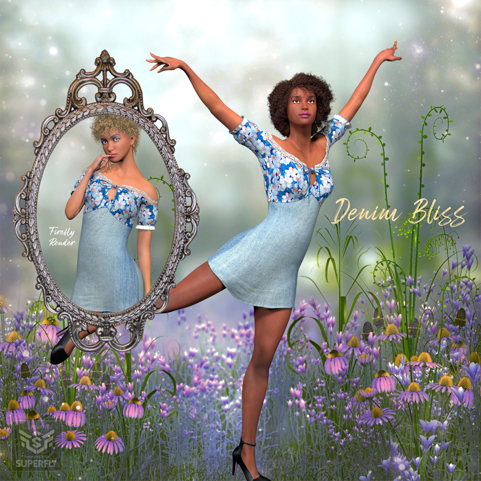 More Pretties For Mamota's Pretty Dress For La Femme by N/A