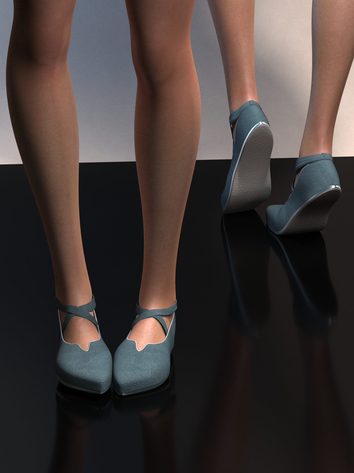 La Ankle Shoes by N/A