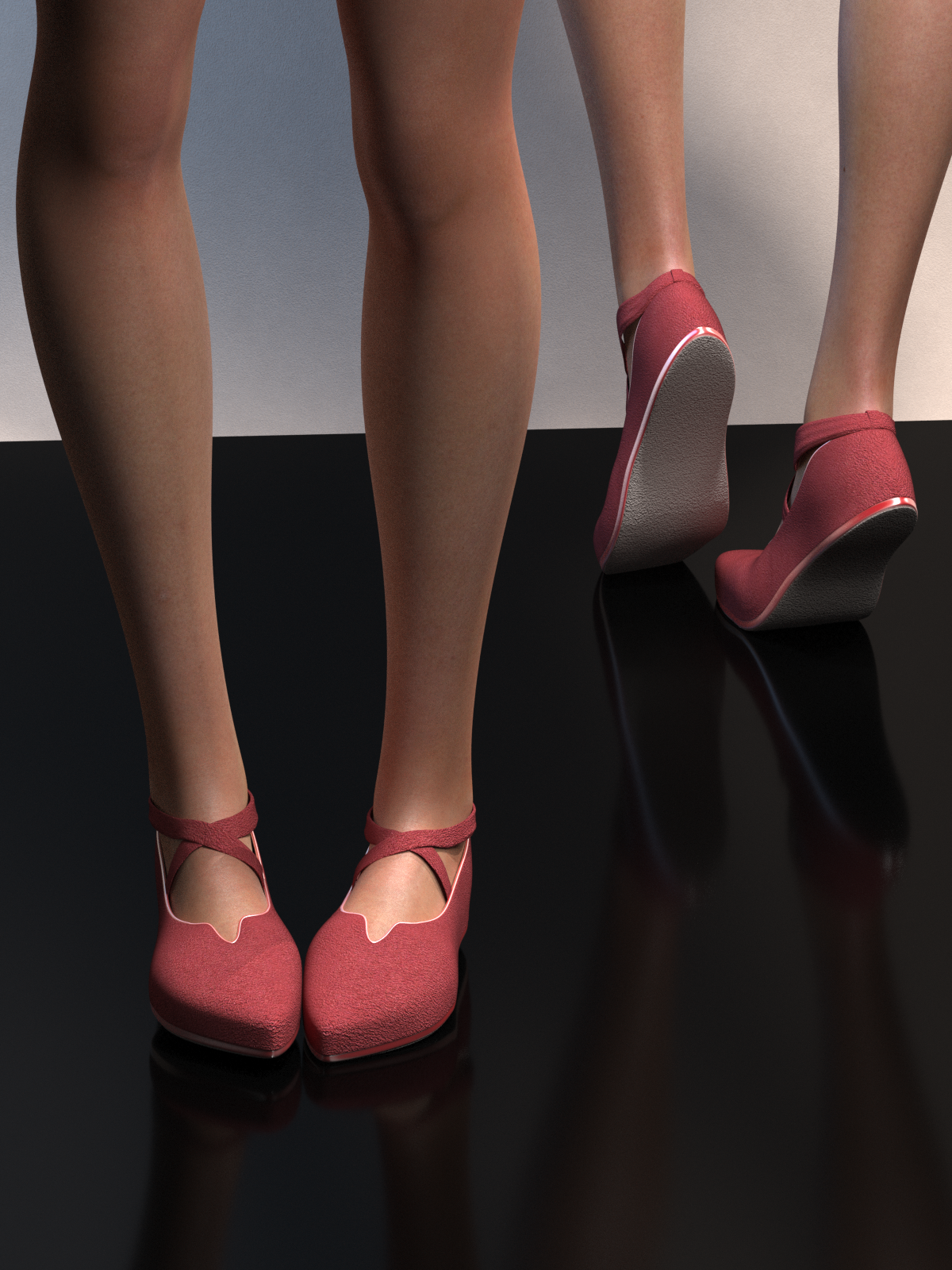 La Ankle Shoes by N/A