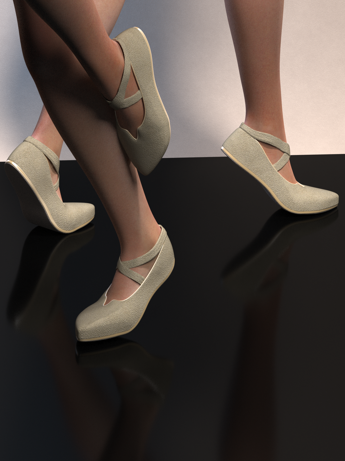 La Ankle Shoes by N/A