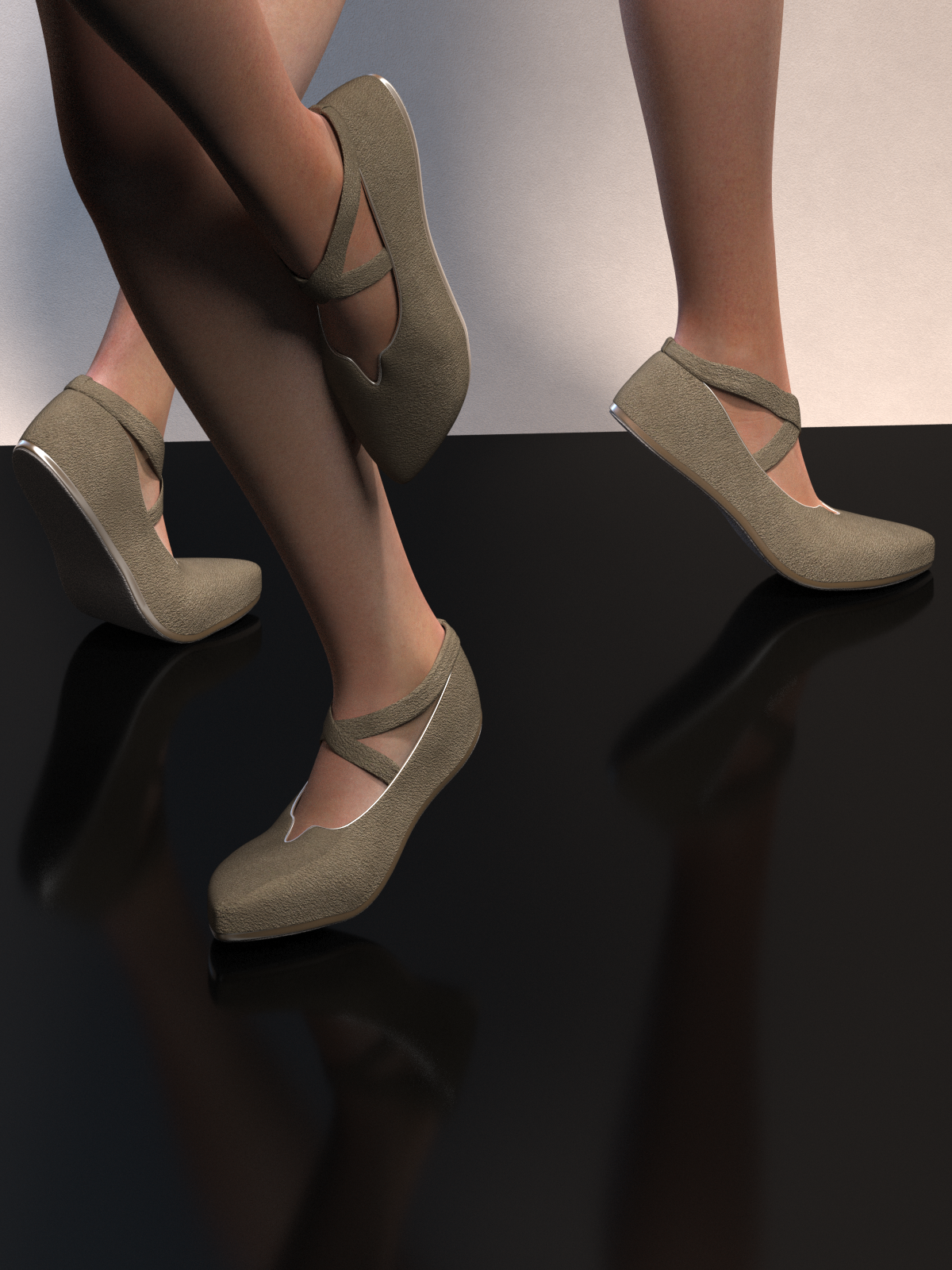 La Ankle Shoes by N/A