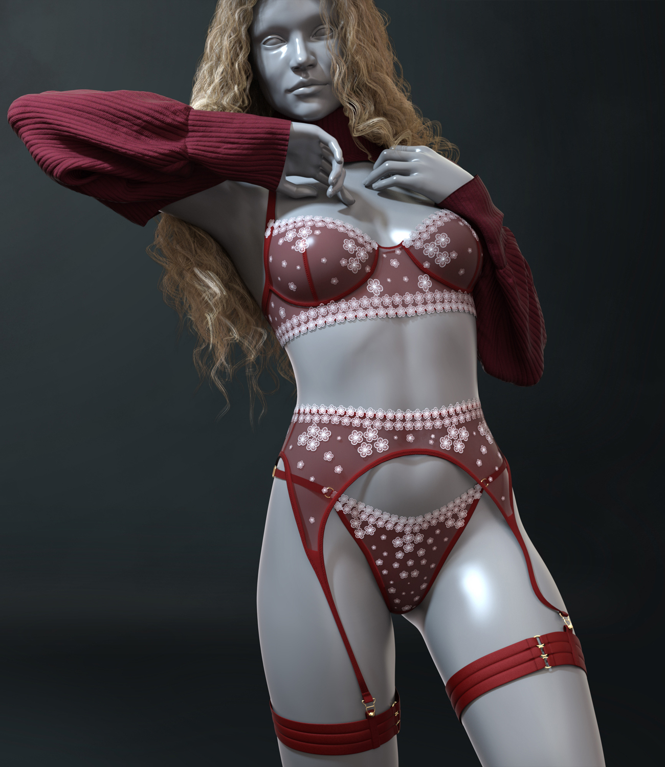 Sexy Underwear dForce outfit for Genesis 8 & 8.1 Females by N/A
