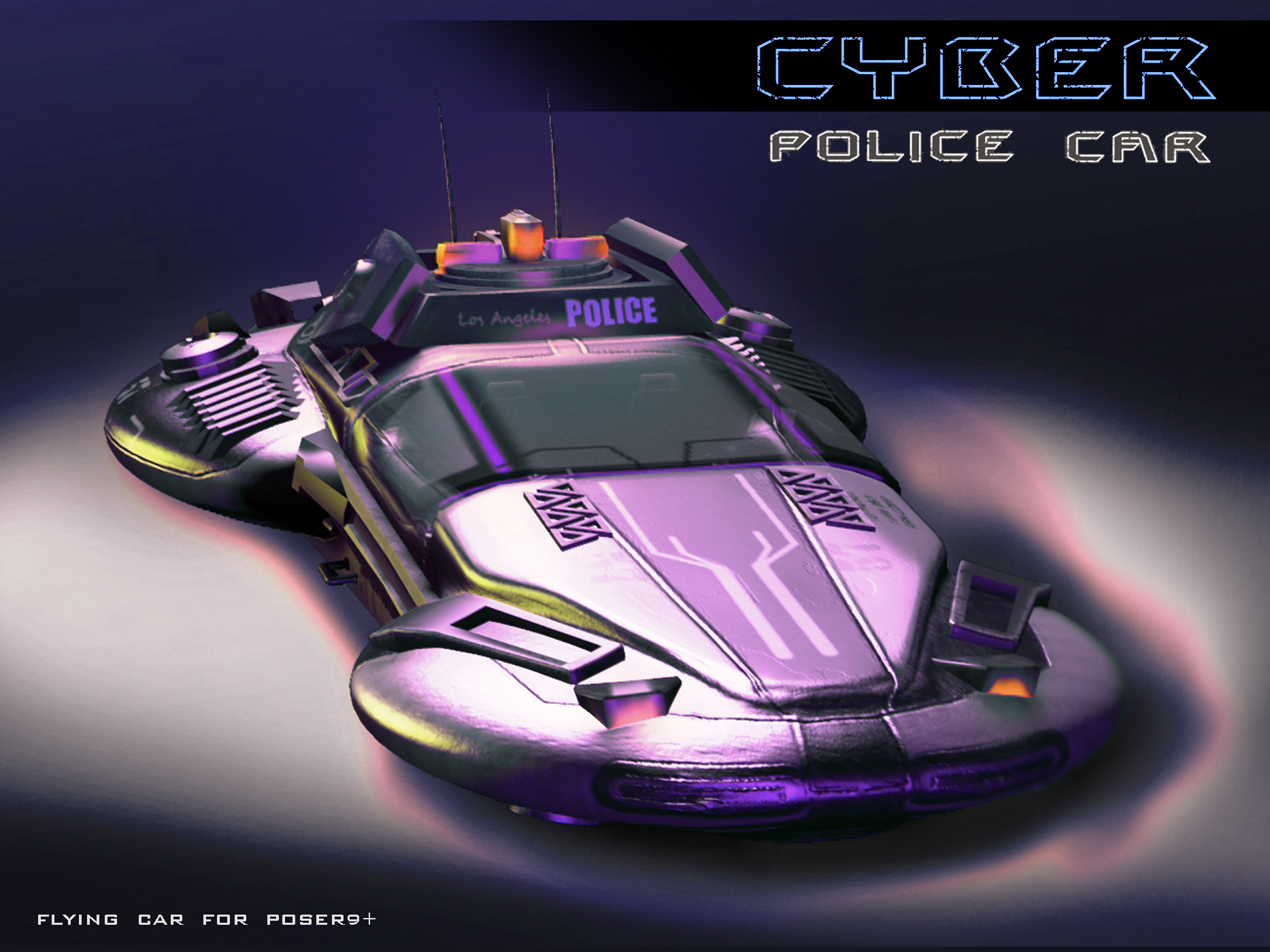 Cyber Police Car by N/A