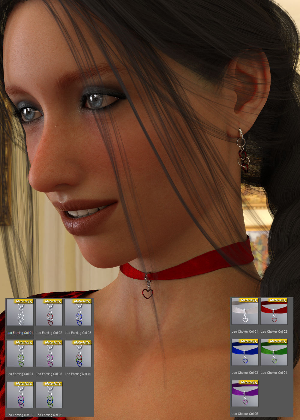 LeopardDress Outfit for Genesis 8 Female by N/A