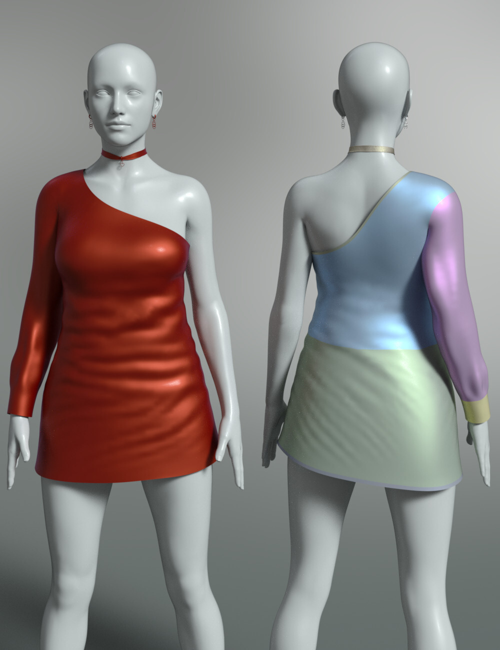 LeopardDress Outfit for Genesis 8 Female by N/A