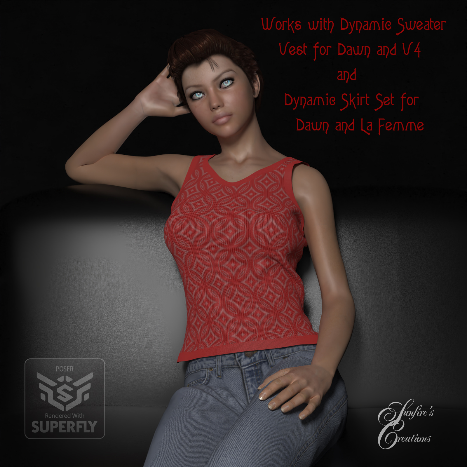 Colors for Dynamic Sweater Vest by N/A