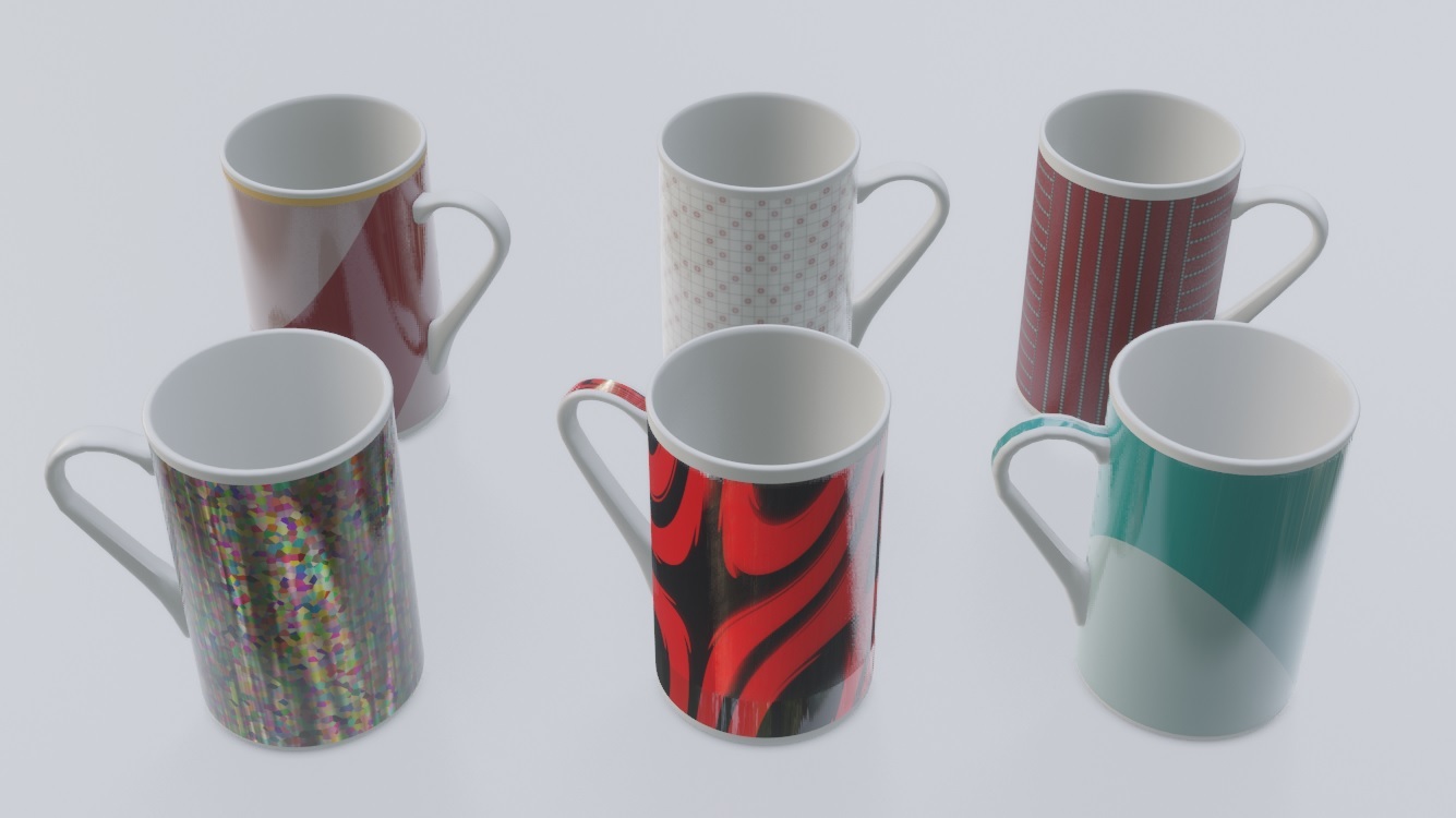 Teacup Set - Extended License by N/A