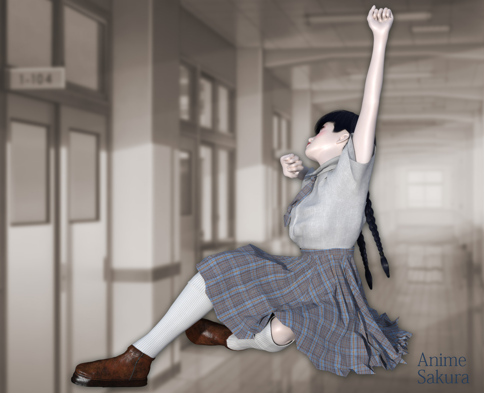 Japanese Fancy School Uniform for La Femme and Anime by N/A