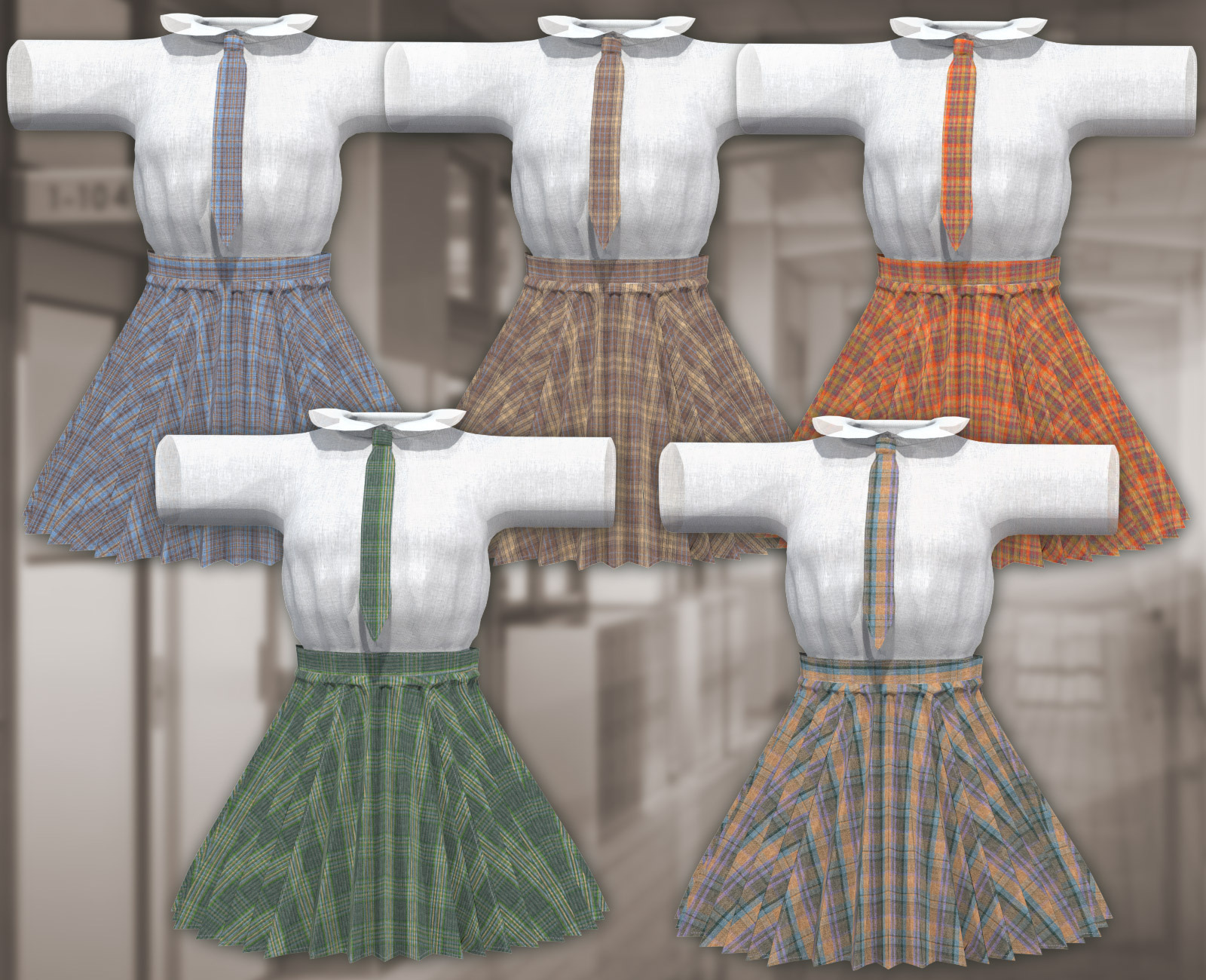 Japanese Fancy School Uniform for La Femme and Anime by N/A