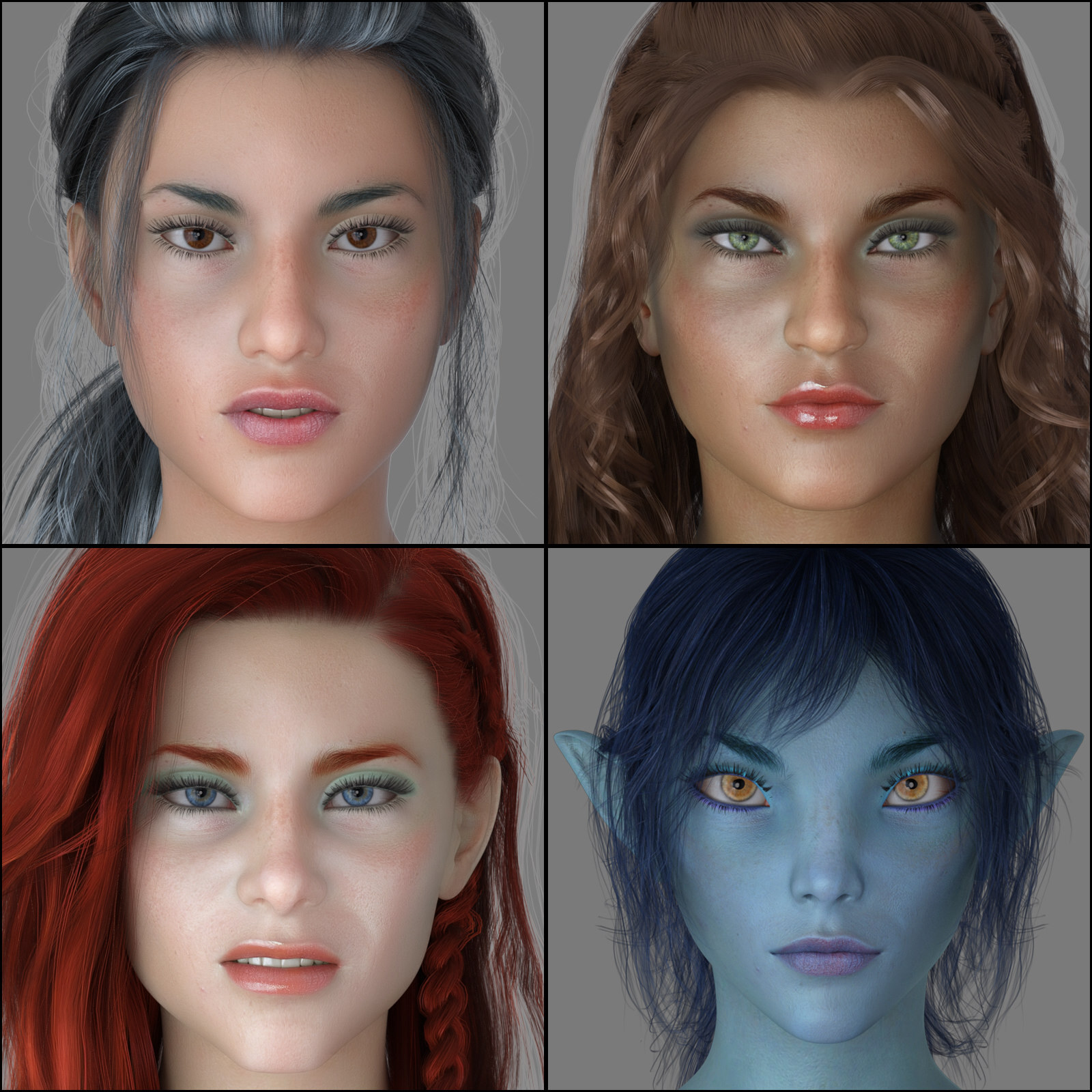 Exnem Skin Type 2 for Genesis 8.1 Female by N/A