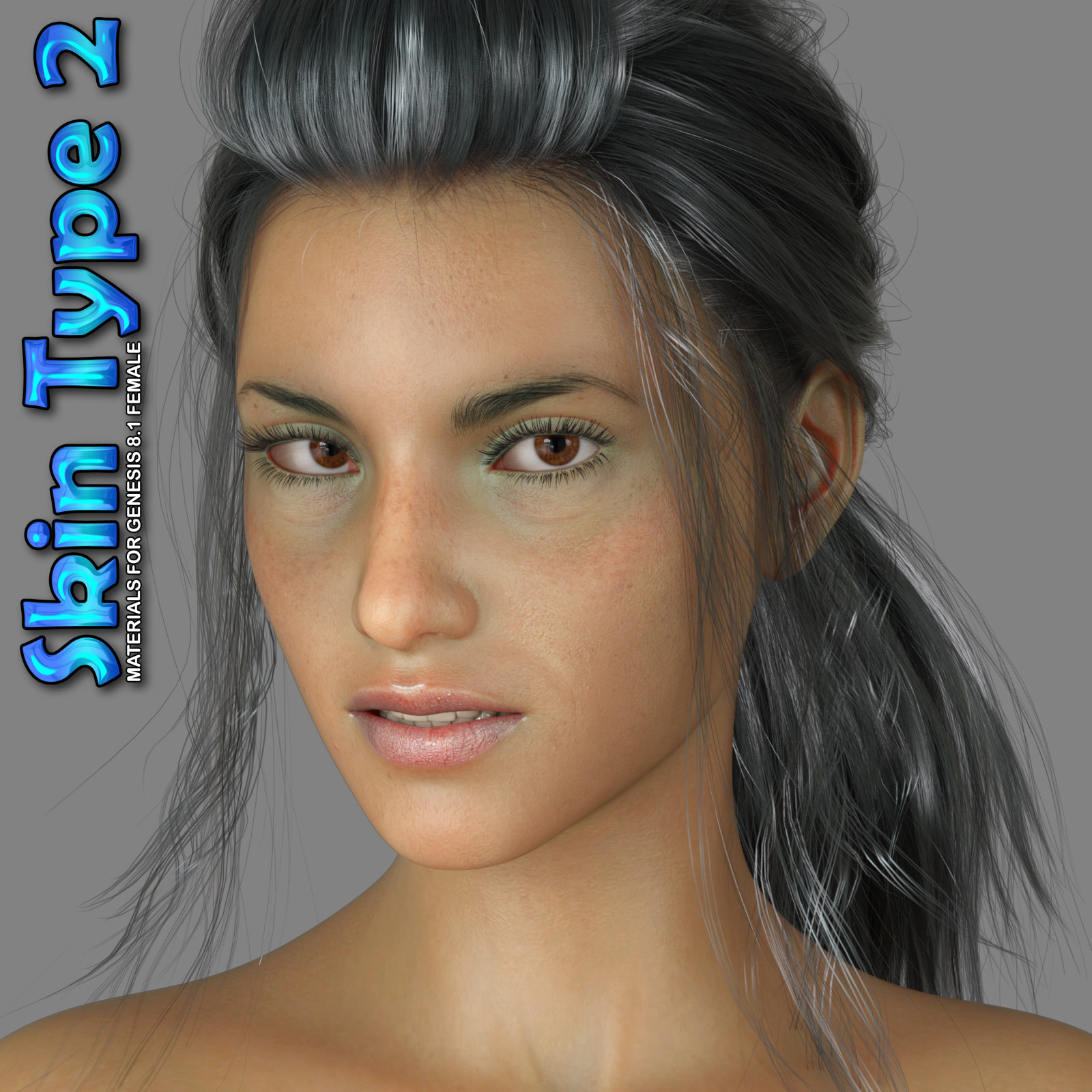 Exnem Skin Type 2 for Genesis 8.1 Female by N/A