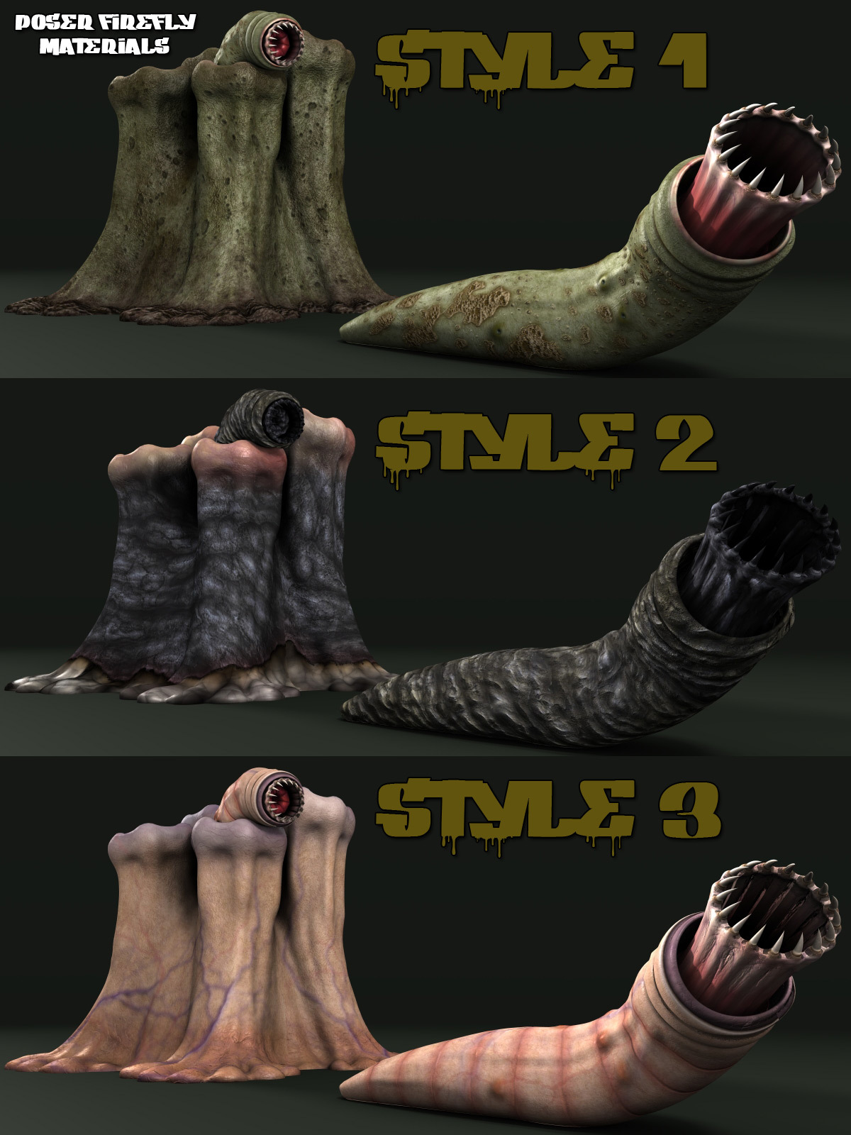 Worm for Poser and DS by N/A